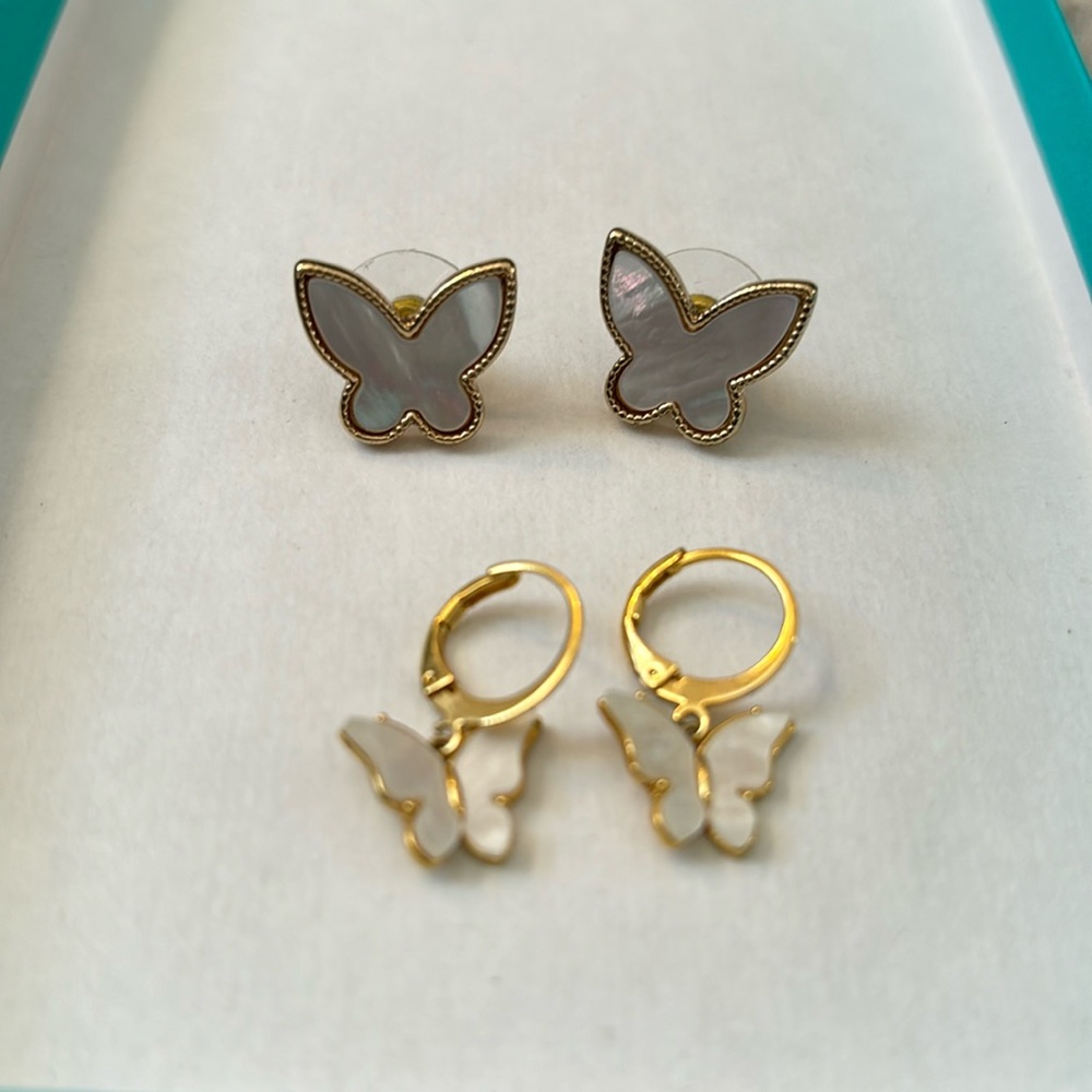 Butterfly earrings